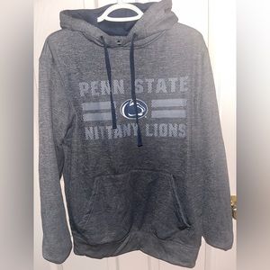 PENN STATE- Heather Grey Hoodie (Medium)
